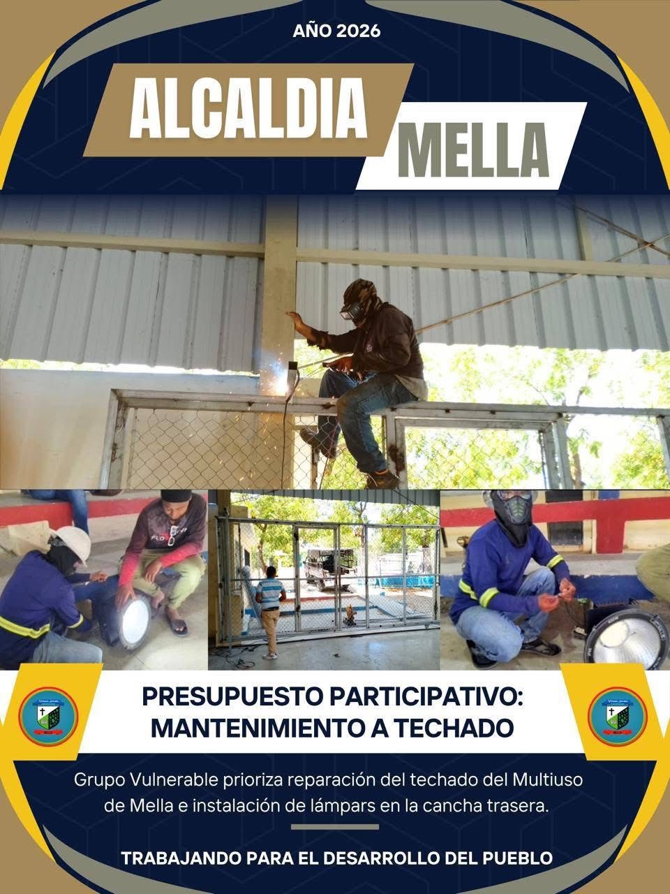 Alcaldía de Mella cumple con el Presupuesto Participativo 2026.