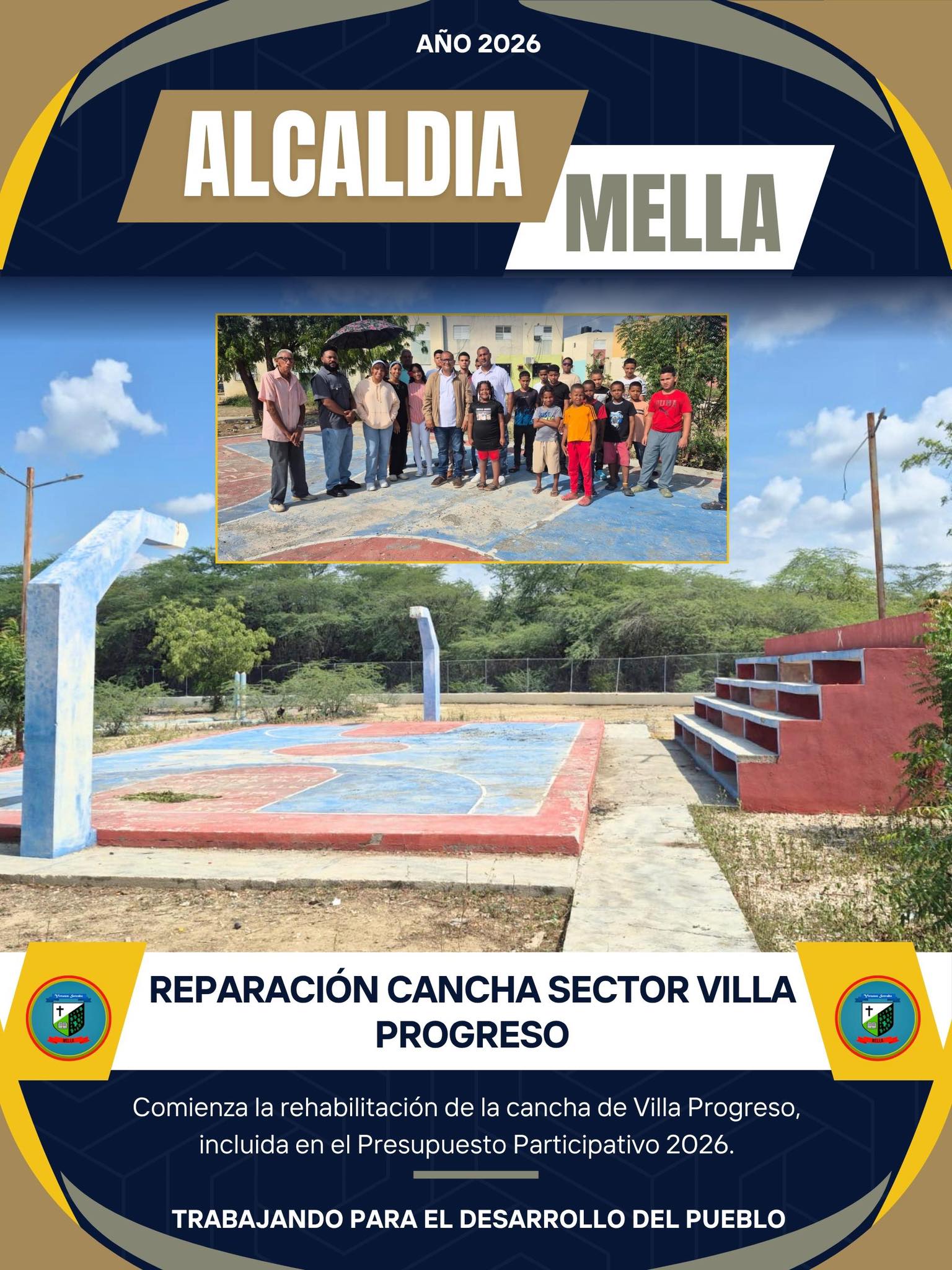 Avanzamos en el cumplimiento del Presupuesto Participativo 2026 en Mella.